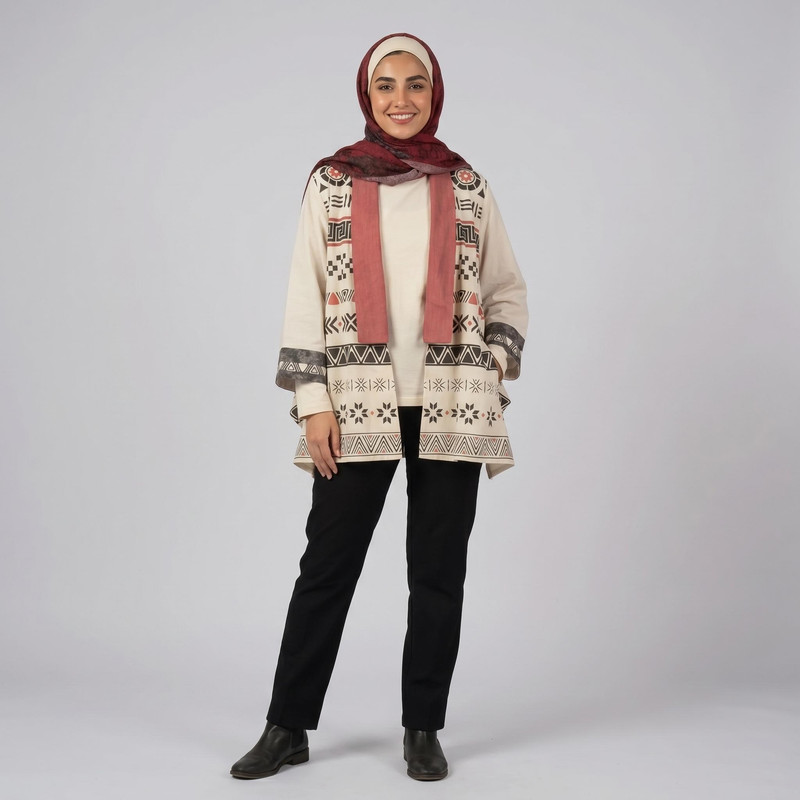 مانتو زنانه مدل MDSS-CF6233
