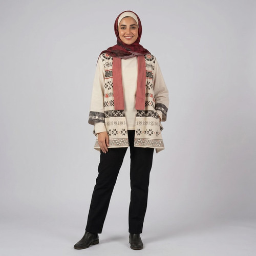 مانتو زنانه مدل MDSS-CF6233